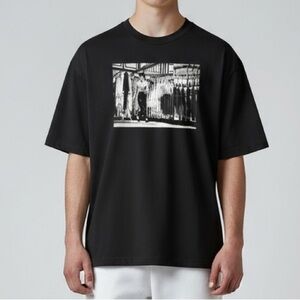 NWT Bruce Lee Offical Shoe Palace Black Hall of Mirrors T-Shirt